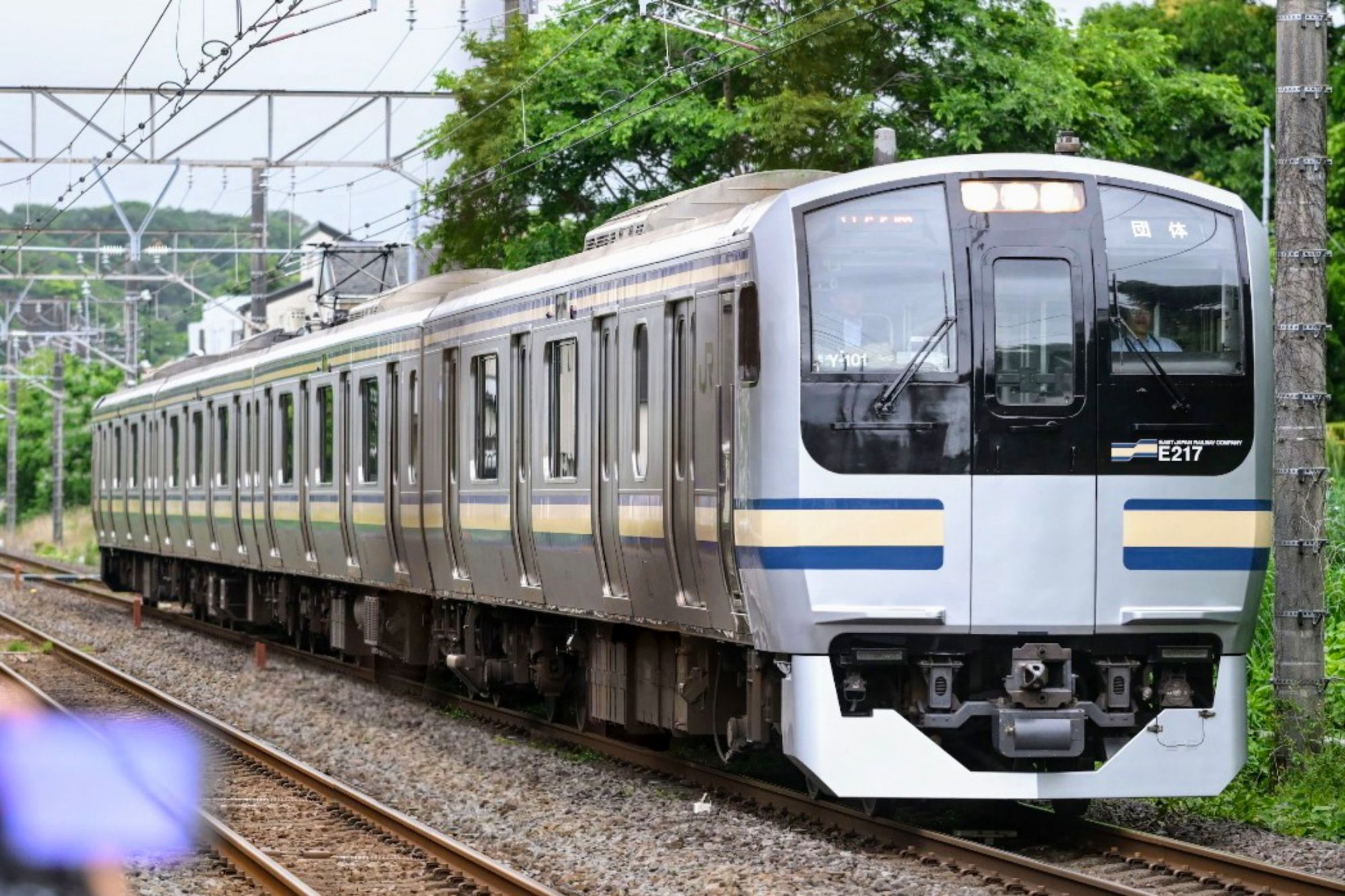 東逗子ストレート　E217系